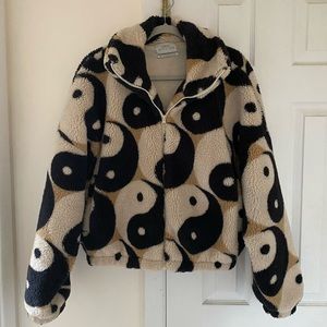Urban Outfitters Yin Yang Sherpa Jacket